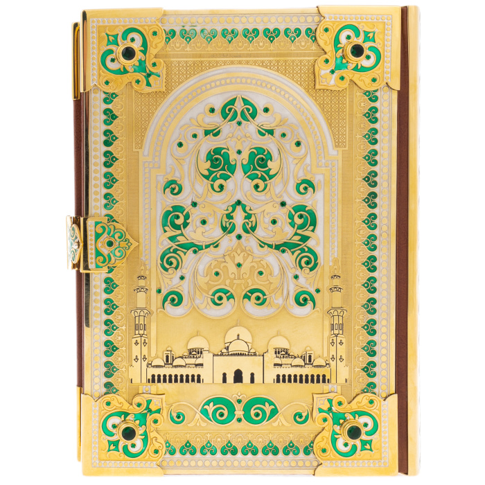 Коран украшенный "Мечеть" на арабском языке, Златоуст - артикул: 301442 | Мосподарок 