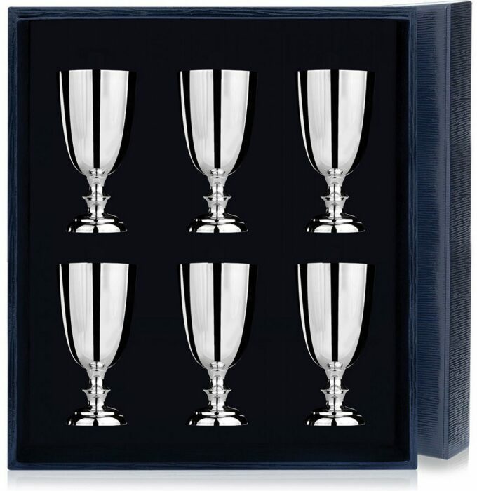 Набор рюмок для водки из серебра №1 на 6 персон - артикул: AK01433 - стоимость: 76 300 руб. Набор рюмок для водки из серебра №1 на 6 персон - артикул: AK01433 | Мосподарок