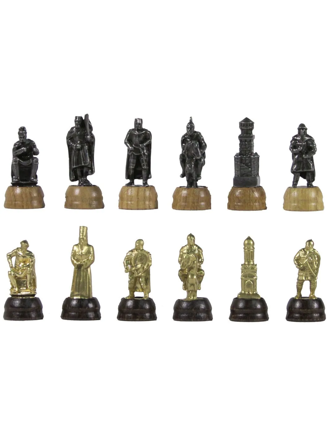 Шахматы малые "Ледовое побоище" черненые - артикул: 120-78.Z | Мосподарок 