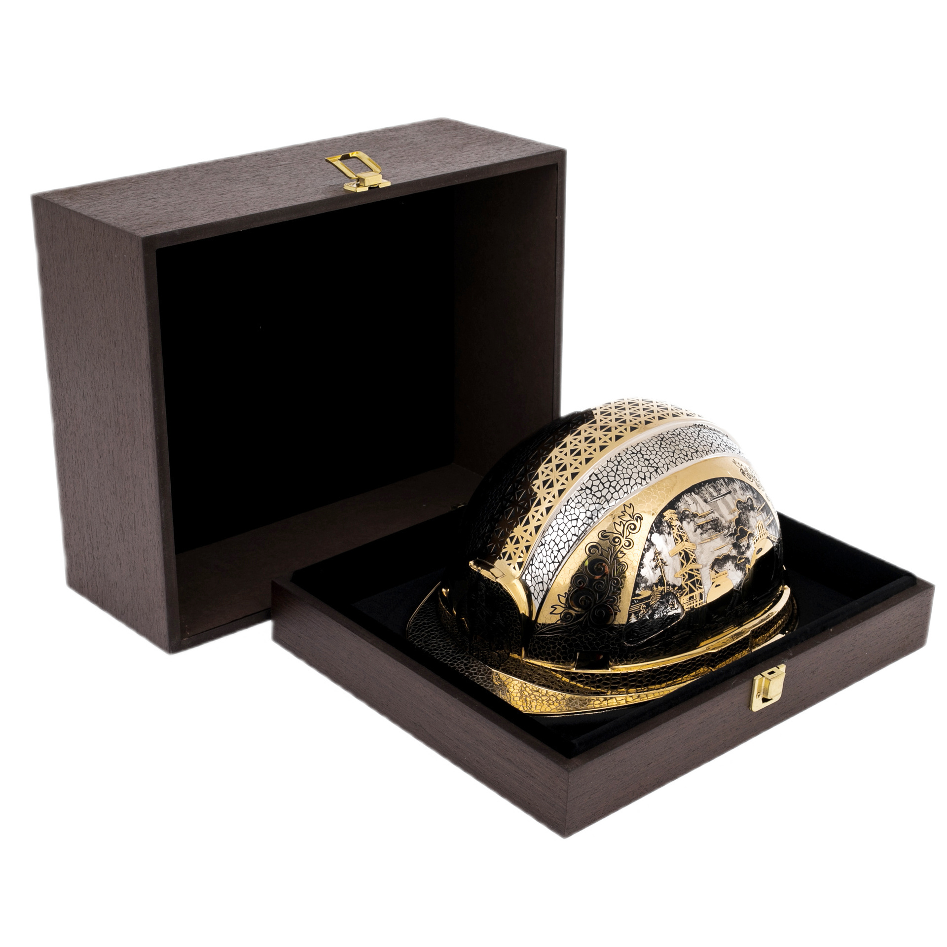 Золотая каска «Нефтяник» Златоуст - артикул: 300245 | Мосподарок 