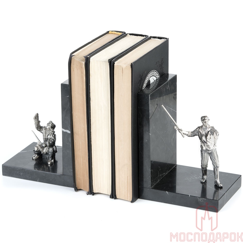 Ограничители для книг "Рыбалка" - купить в Москве | Мосподарок