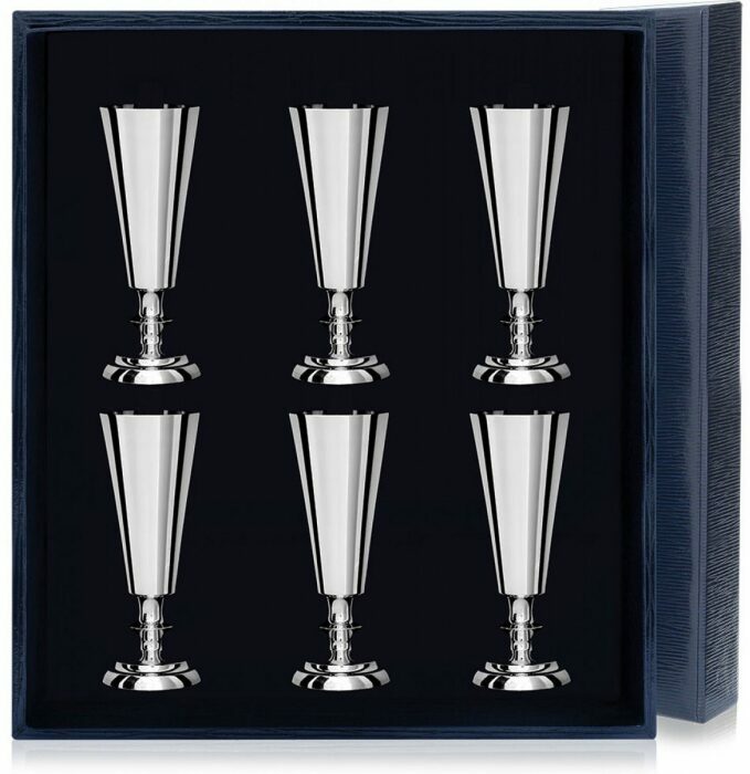 Набор серебряных рюмок для ликера №2 на 6 персон - артикул: AK01434 - стоимость: 66 100 руб. Набор серебряных рюмок для ликера №2 на 6 персон - артикул: AK01434 | Мосподарок