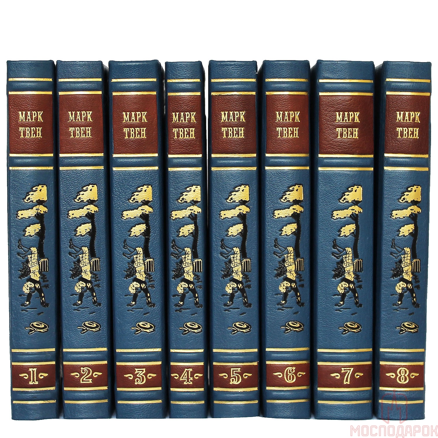 Собрание сочинений в восьми томах "Марк Твен" - артикул: 201385 | Мосподарок 
