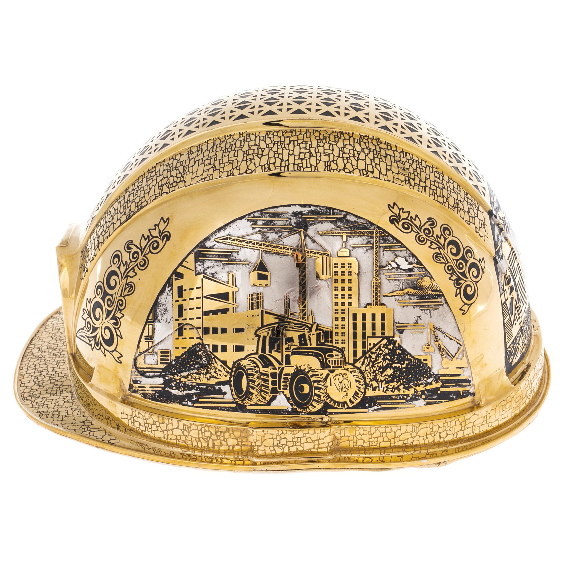 Сувенирная каска «Строитель» Златоуст - артикул: 300220 | Мосподарок 