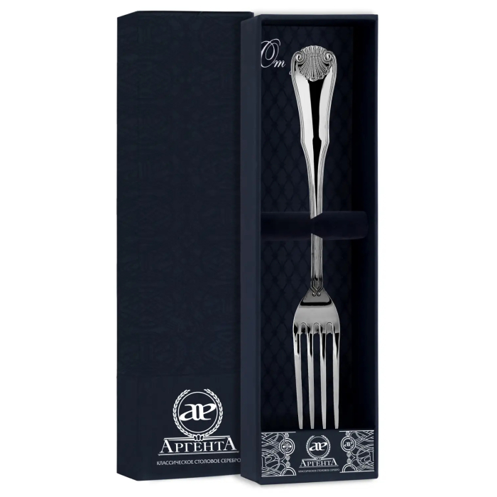 Вилка серебряная столовая "Визит" - артикул: AK01638 - стоимость: 20 800 руб. Вилка серебряная столовая "Визит" - артикул: AK01638 | Мосподарок