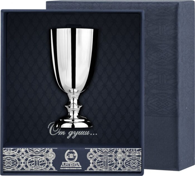 Рюмка для водки из серебра №1 на 1 персону Рюмка для водки из серебра №1 на 1 персону