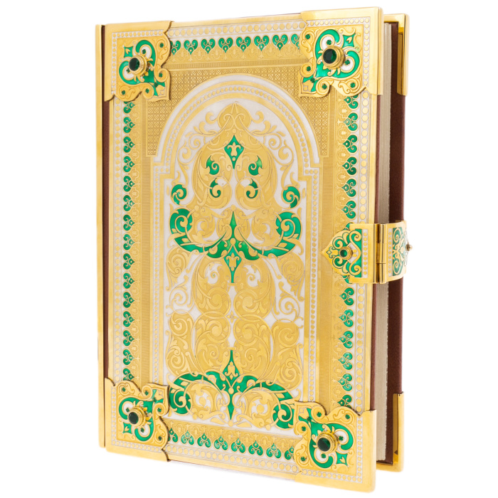Коран украшенный "Мечеть" на арабском языке, Златоуст - артикул: 301442 | Мосподарок 