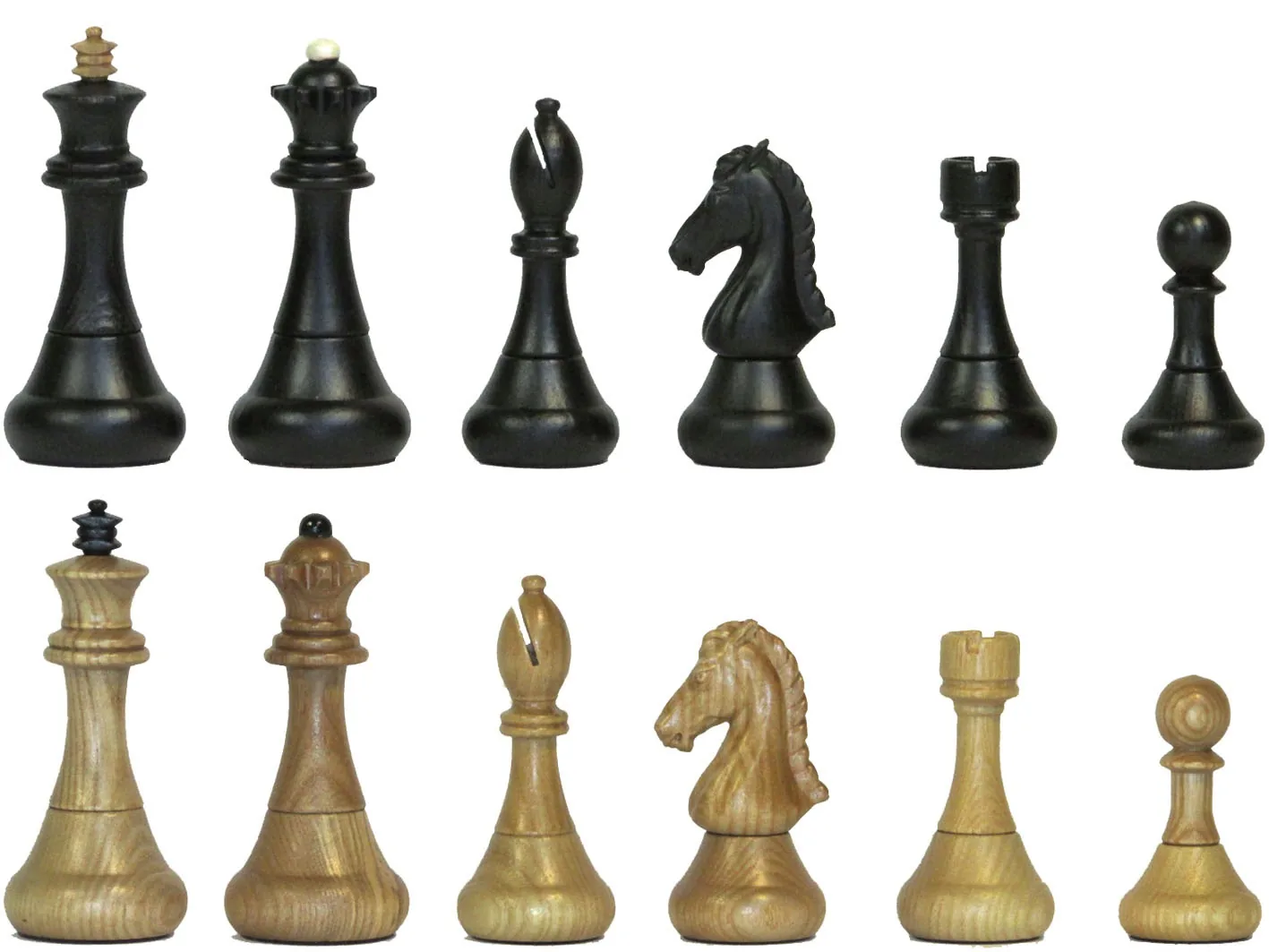 Шахматы "Классика" из дерева утяжеленные - артикул: 120-3859 | Мосподарок 