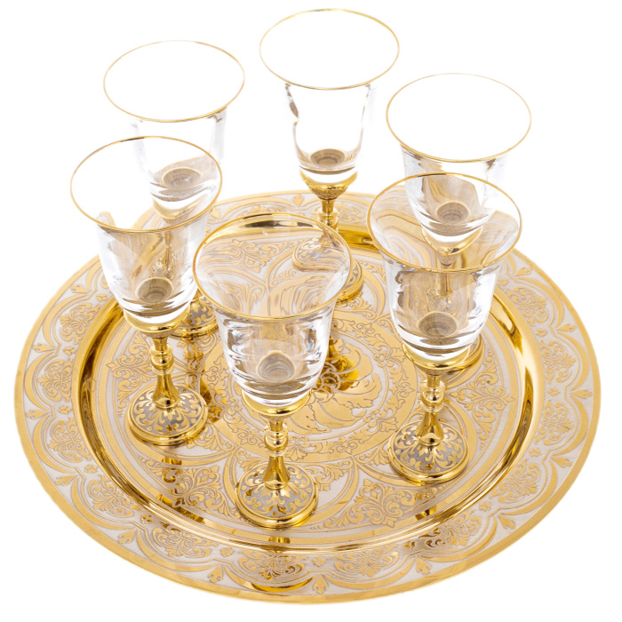 Набор фужеров для шампанского на 6 персон "Изыск" Златоуст - артикул: 301602 | Мосподарок 