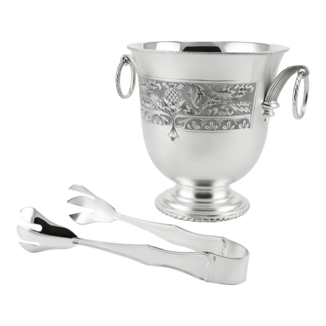 Серебряная емкость для льда №3 Серебряная емкость для льда №3