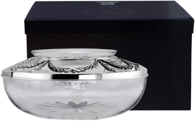 Серебряная икорница "Триумфальная" Серебряная икорница "Триумфальная"