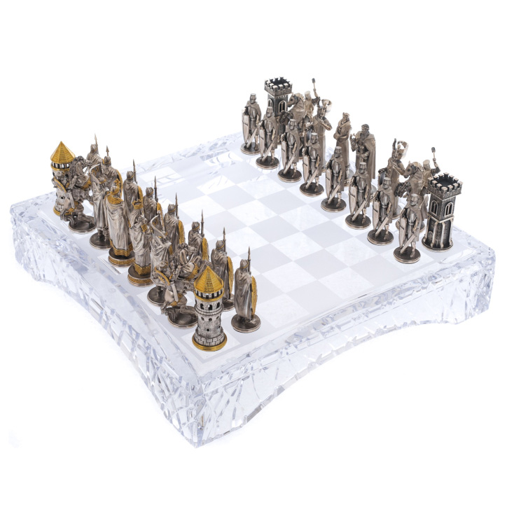 Серебряные шахматы &quot;Ледовое побоище&quot;