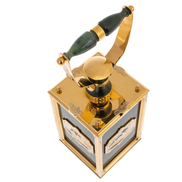 Сувенир из нефрита "Фонарь ЖД" Златоуст - артикул: 301549 | Мосподарок 