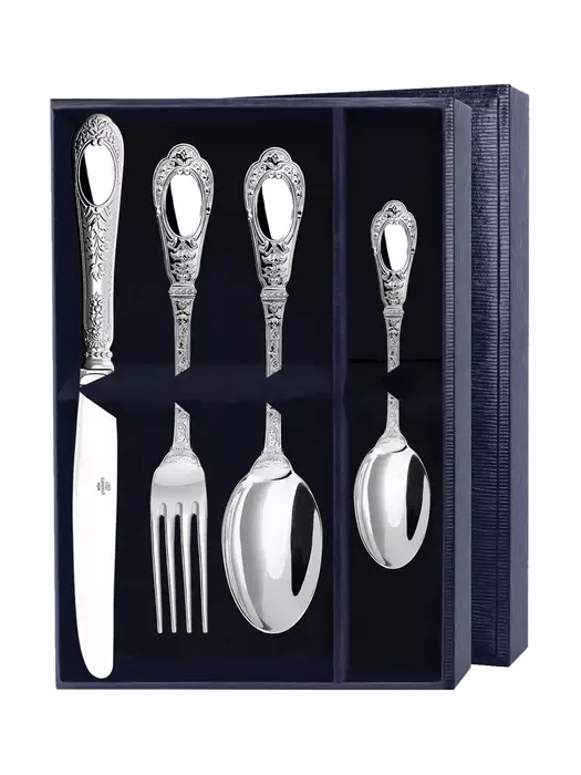 Набор столовый "Фамильный" - артикул: AK01125 - стоимость: 117 400 руб. Набор столовый "Фамильный" - артикул: AK01125 | Мосподарок