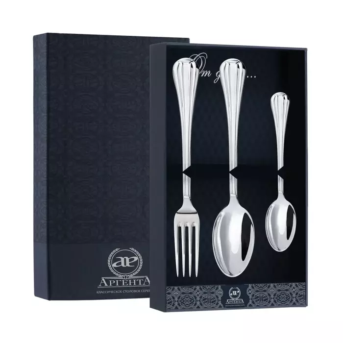 Набор столовый "Меридиан" - артикул: AK01706 - стоимость: 59 100 руб. Набор столовый "Меридиан" - артикул: AK01706 | Мосподарок