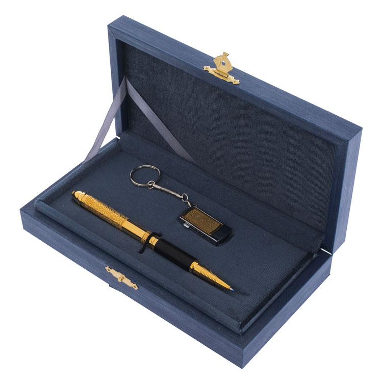 Подарочный набор "Ручка с флэш накопителем" Златоуст - артикул: 330020 | Мосподарок 