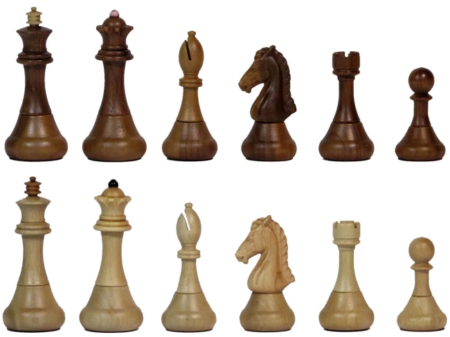 Шахматы "Классика" стандартные деревянные утяжеленные