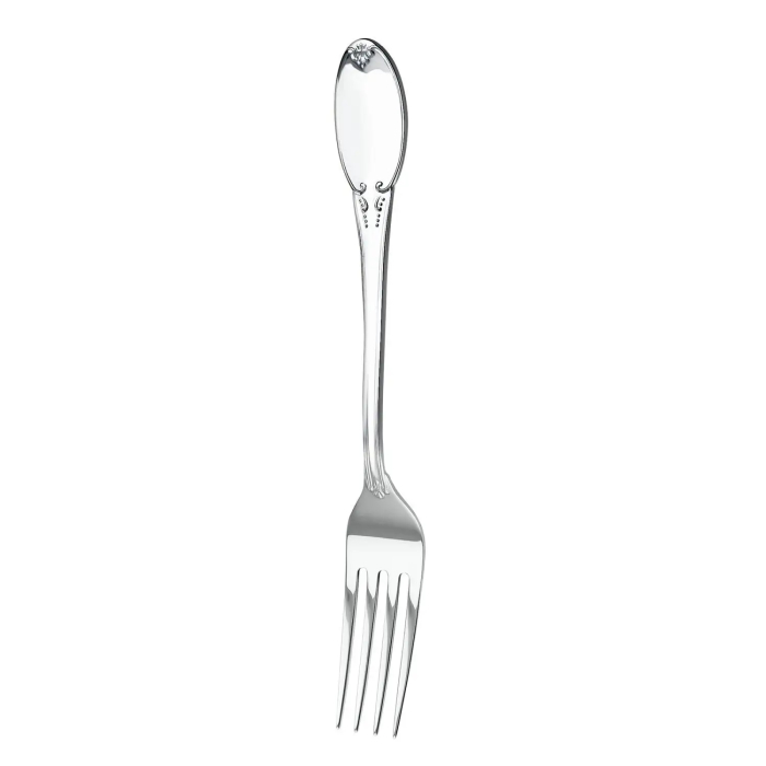 Набор десертный из серебра "Гладкий" 4 предмета, на 1 персону - артикул: AK01352 | Мосподарок 