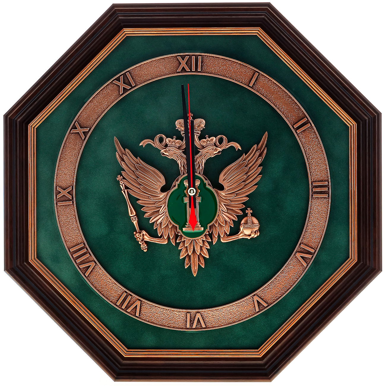 Настенные часы "Герб Министерства Юстиции РФ" - артикул: GP0009 | Мосподарок 