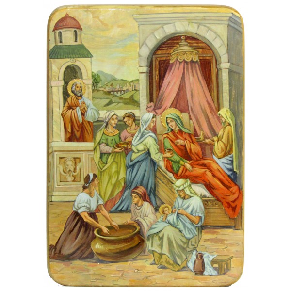Живописная икона "Рождество Пресвятой Богородицы" - артикул: 81007 | Мосподарок 