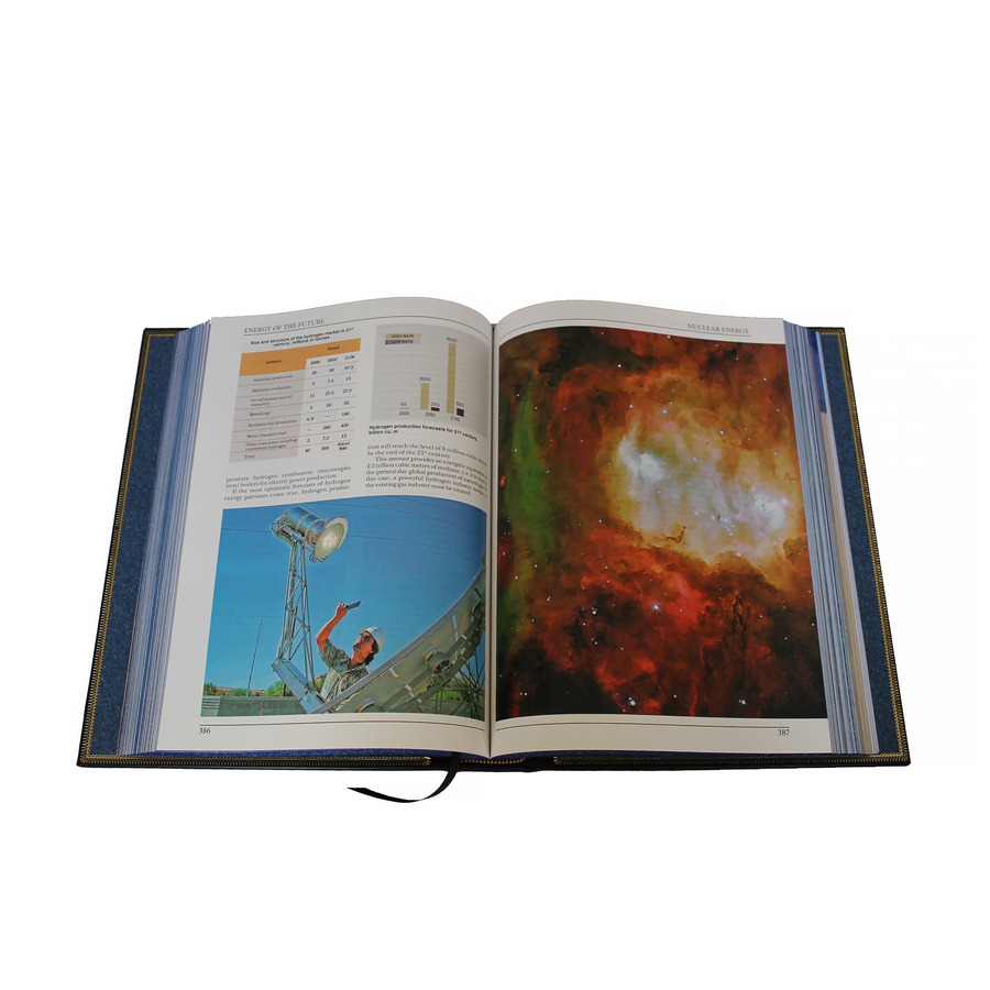 Подарочная книга «Энергия будущего» на английском языке - купить в Москве | Мосподарок
