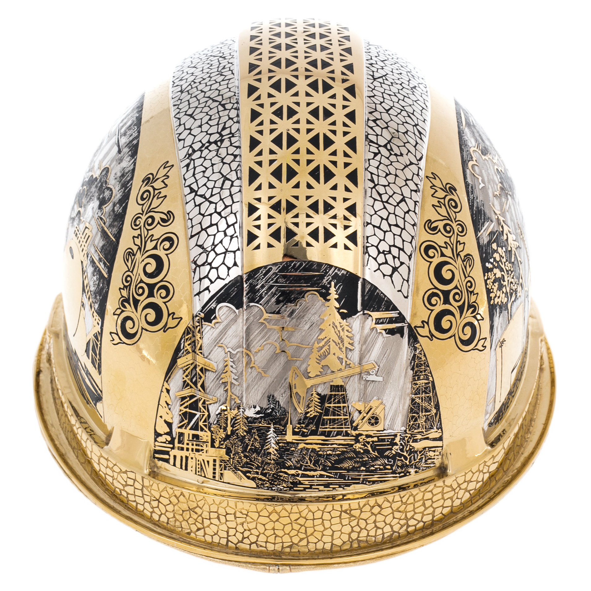 Золотая каска «Нефтяник» Златоуст - артикул: 300245 | Мосподарок 