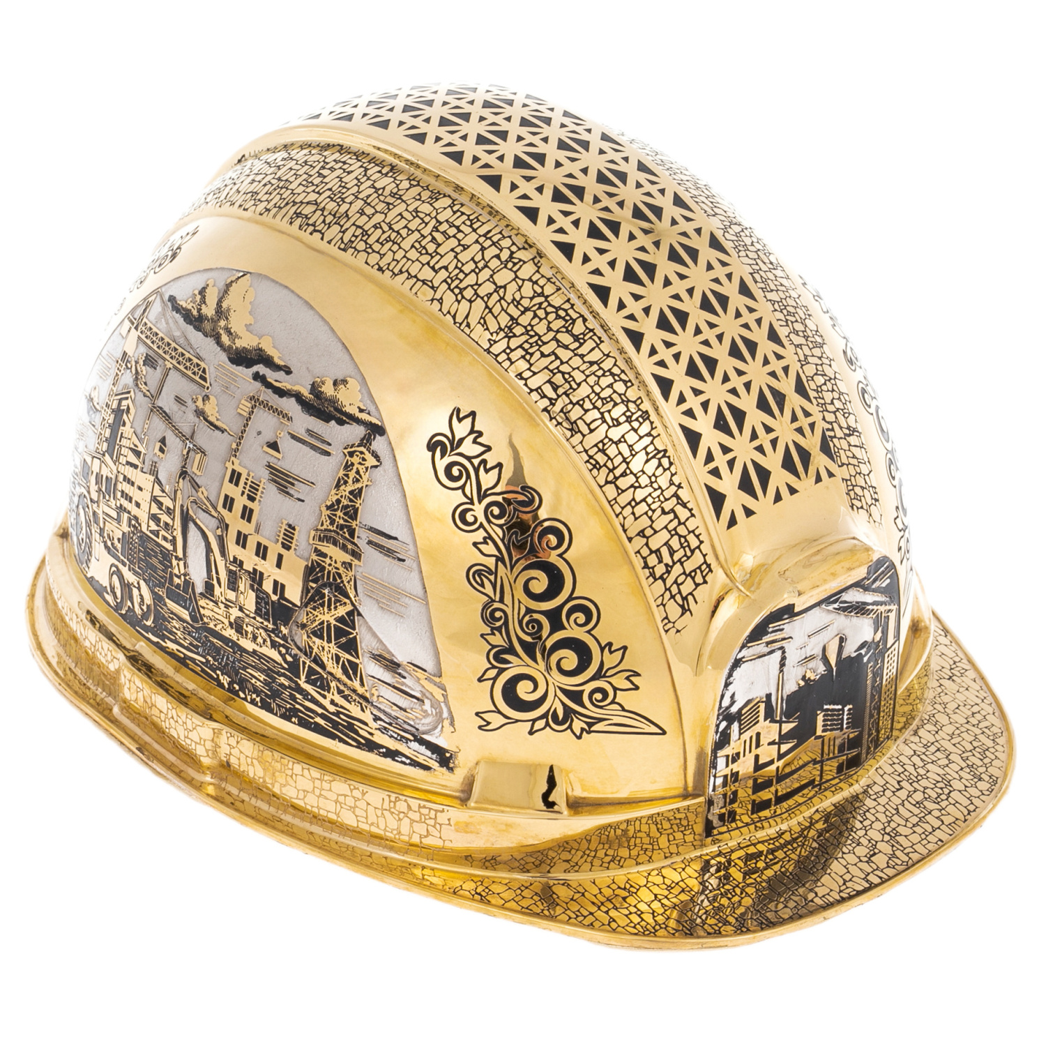 Сувенирная каска «Строитель» Златоуст - артикул: 300220 | Мосподарок 