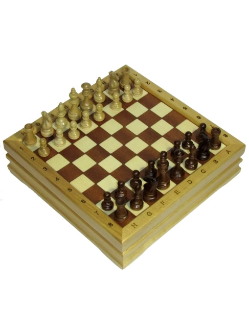 Шахматы классические "Мини" деревянные