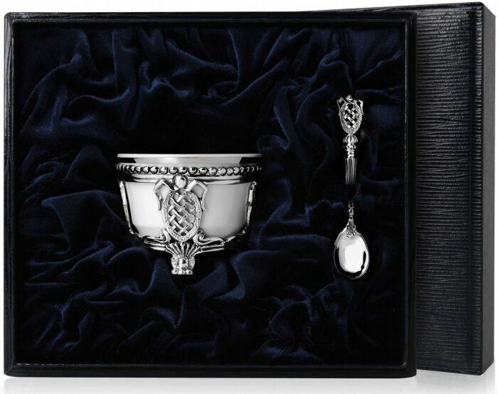 Серебряный набор для специй "Меценат" №1 с чернением - артикул: AK01425 - стоимость: 32 600 руб. Серебряный набор для специй "Меценат" №1 с чернением - артикул: AK01425 | Мосподарок