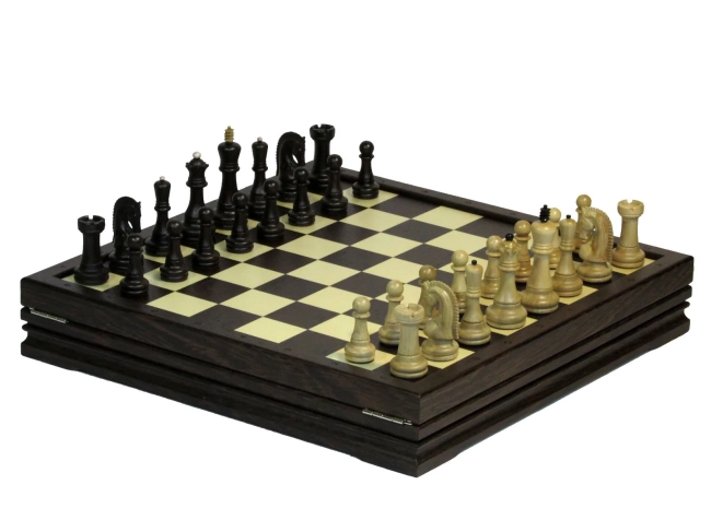 Шахматы "Классик" средние деревянные утяжеленные