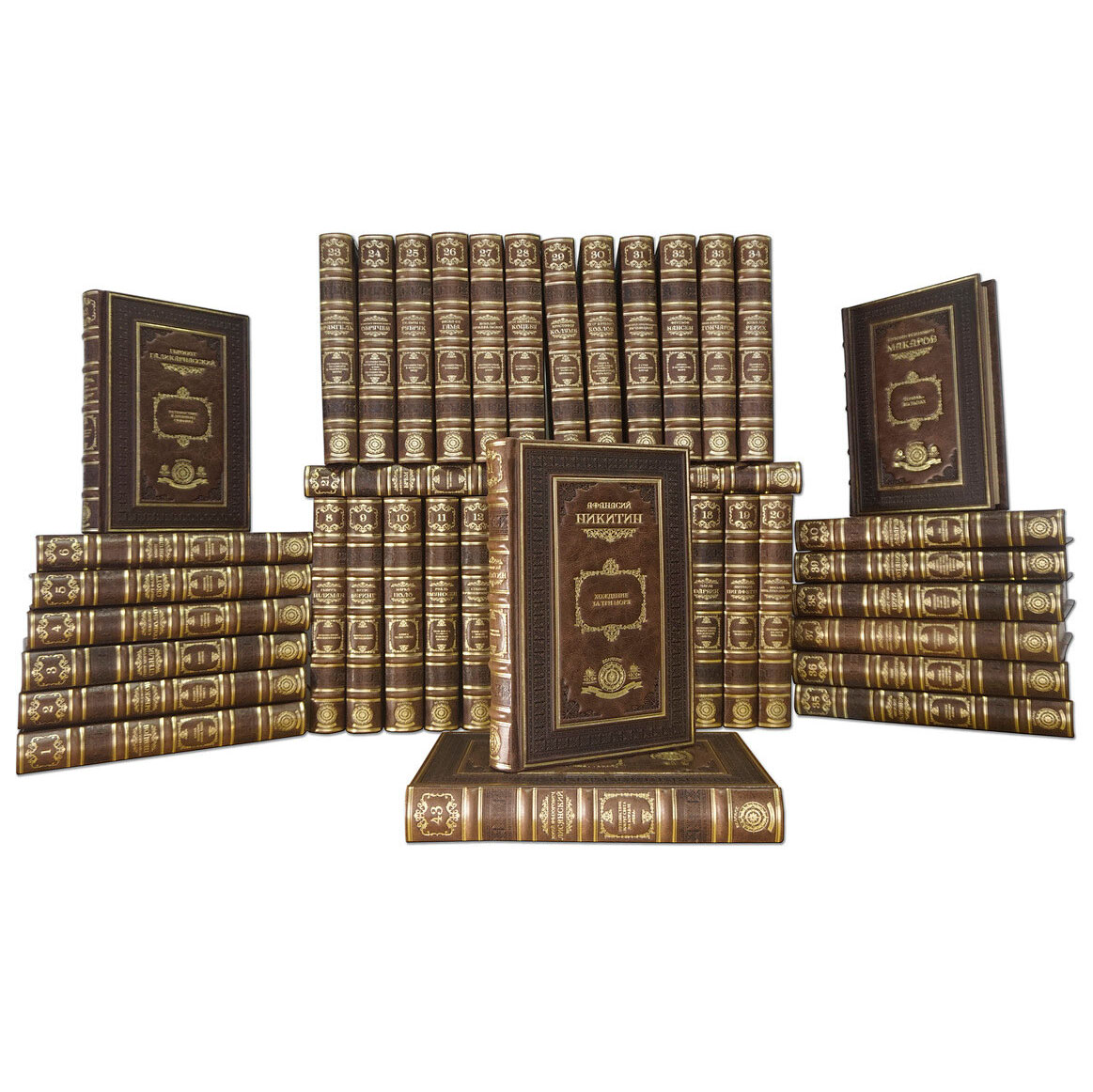 Подарочная библиотека «Великие» в 103-х томах (правители, полководцы, путешествия, личности) - артикул: 505529 | Мосподарок 