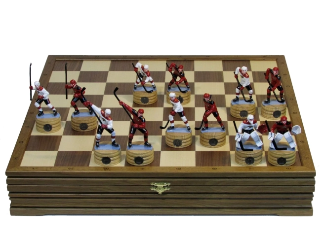 Шахматы коллекционные «Хоккей - Авангард»