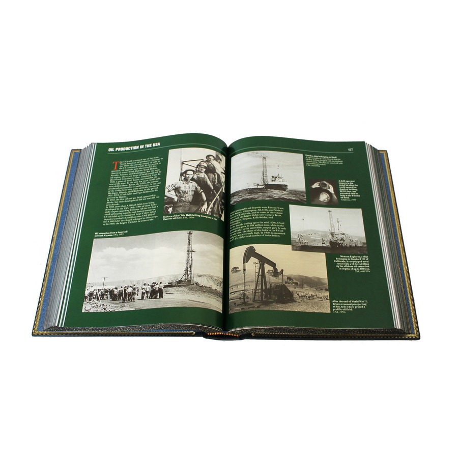 Подарочная книга «Нефть и газ» на английском языке - купить в Москве | Мосподарок