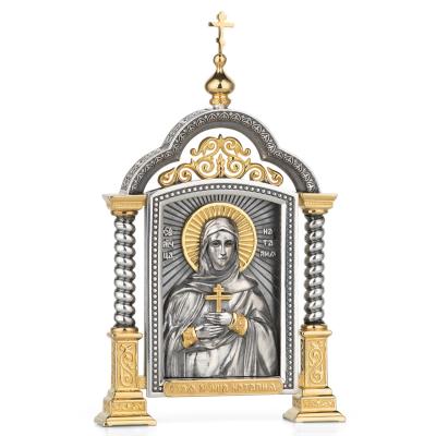 Парадная серебряная икона «Святая Наталия»