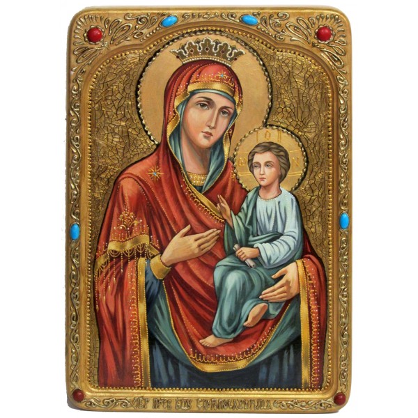 Живописная икона Божией матери "Скоропослушница" - артикул: 810913 | Мосподарок 