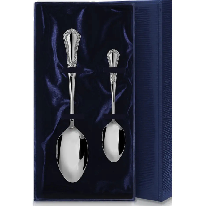 Набор из 2 столовых серебряных приборов "Фаворит" на 1 персону - артикул: AK01241 | Мосподарок 