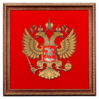 Панно "Герб России" Златоуст - купить в Москве | Мосподарок