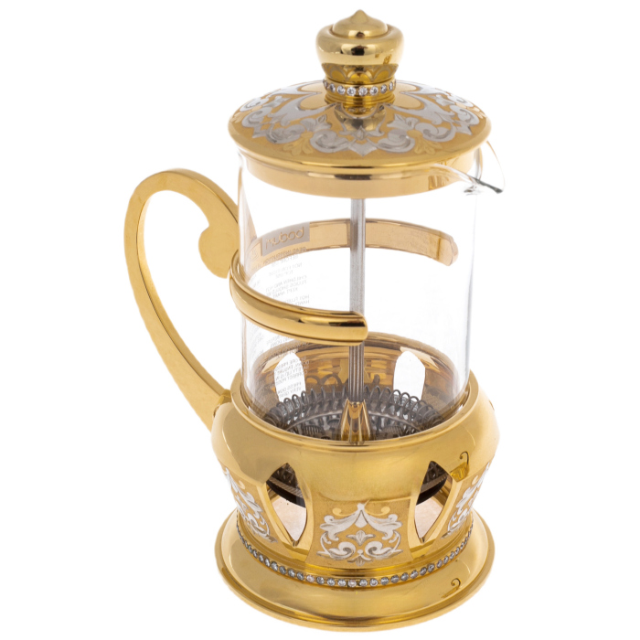 Френч-пресс  для чая "Чаепитие" на 2 персоны, Златоуст - артикул: 301260 | Мосподарок 