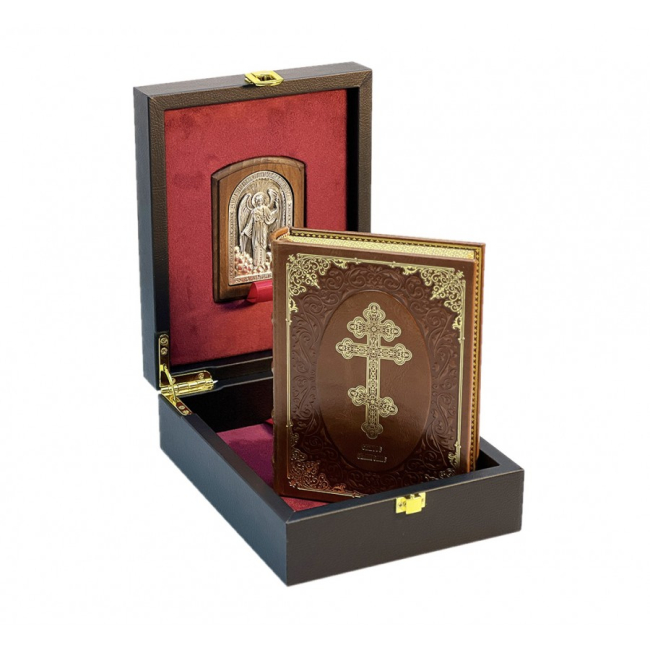 Подарочное издание "Святое Евангелие с иконой"