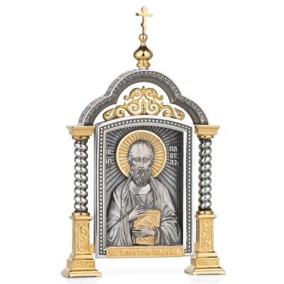 Парадная серебряная икона «Святой Павел»