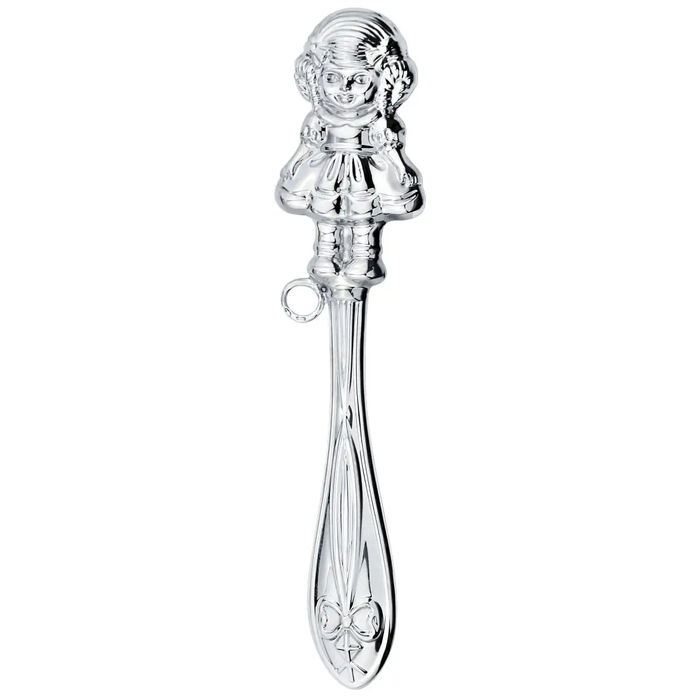 Серебряный набор для малышей DODO "Кукла" на 1 персону - артикул: AK01787 | Мосподарок 