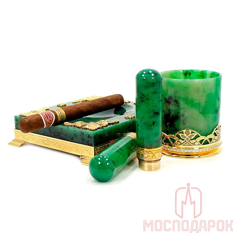 Курительный набор "Нефрит" - артикул: FA2015 | Мосподарок 